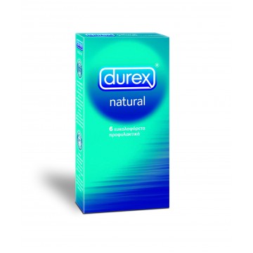 DUREX NATURAL x 6 Προφυλακτικα-Λιπαντικα DUREX NATURAL x 6 Προφυλακτικα-Λιπαντικα